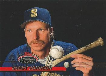 #501 Randy Johnson - Seattle Mariners - 1993 Stadium Club Baseball