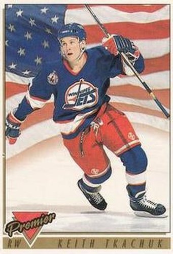 #502 Keith Tkachuk - Winnipeg Jets - 1993-94 Topps Premier Hockey