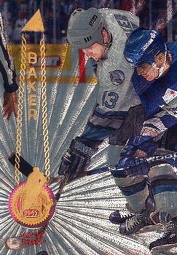 #502 Jamie Baker - San Jose Sharks - 1994-95 Pinnacle Hockey - Rink Collection