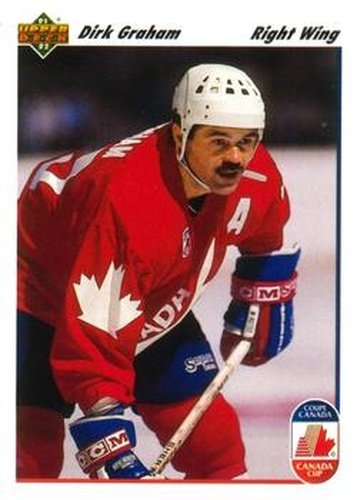 #502 Dirk Graham - Canada - 1991-92 Upper Deck Hockey
