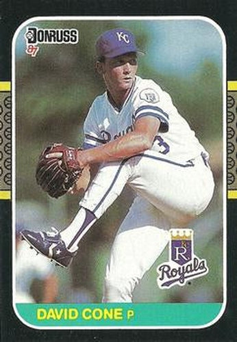 #502 David Cone - Kansas City Royals - 1987 Donruss Baseball