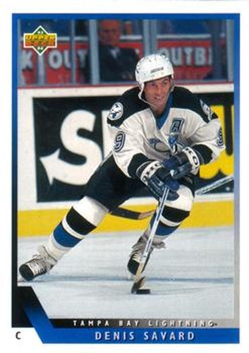 #502 Denis Savard - Tampa Bay Lightning - 1993-94 Upper Deck Hockey