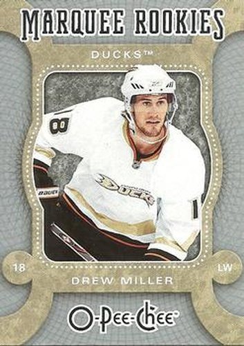 #502 Drew Miller - Anaheim Ducks - 2007-08 O-Pee-Chee Hockey