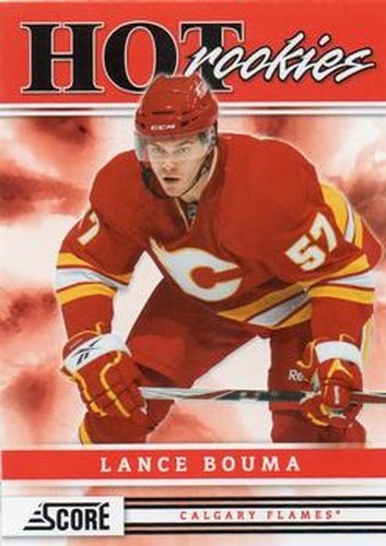 #502 Lance Bouma - Calgary Flames - 2011-12 Score Hockey