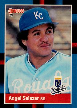 #502 Angel Salazar - Kansas City Royals - 1988 Donruss Baseball