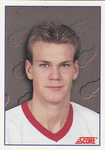 #502 Nicklas Lidstrom - Detroit Red Wings - 1992-93 Score USA Hockey