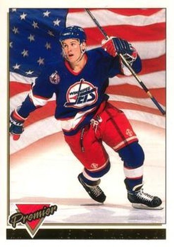 #502 Keith Tkachuk - Winnipeg Jets - 1993-94 O-Pee-Chee Premier Hockey - Gold