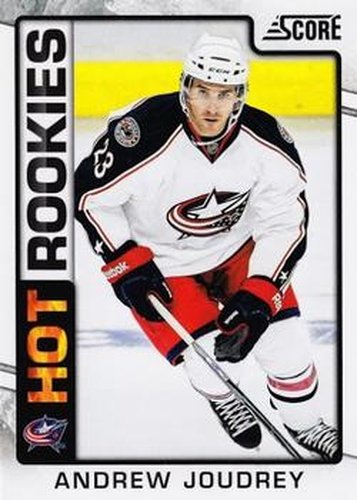 #502 Andrew Joudrey - Columbus Blue Jackets - 2012-13 Score Hockey