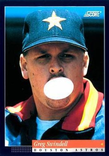 #502 Greg Swindell - Houston Astros -1994 Score Baseball