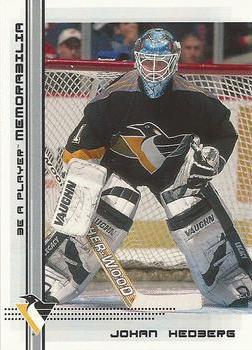 #502 Johan Hedberg - Pittsburgh Penguins - 2000-01 Be a Player Memorabilia Hockey