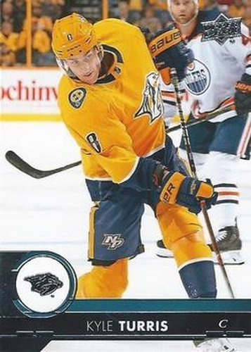 #502 Kyle Turris - Nashville Predators - 2017-18 Upper Deck Hockey