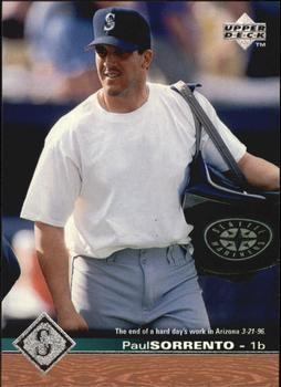 #502 Paul Sorrento - Seattle Mariners - 1997 Upper Deck Baseball