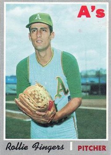 #502 Rollie Fingers - Oakland Athletics - 1970 Topps Baseball