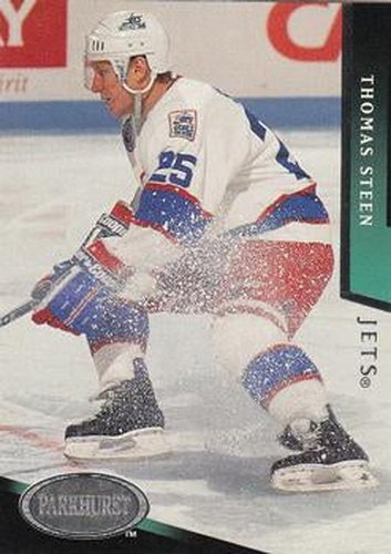 #502 Thomas Steen - Winnipeg Jets - 1993-94 Parkhurst Hockey