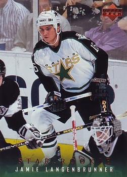 #503 Jamie Langenbrunner - Dallas Stars - 1995-96 Upper Deck Hockey