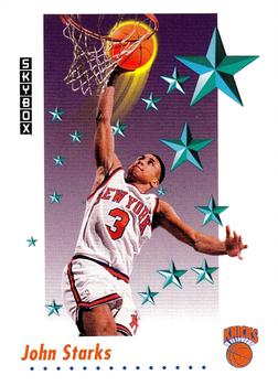 #503 John Starks - New York Knicks - 1991-92 SkyBox Basketball