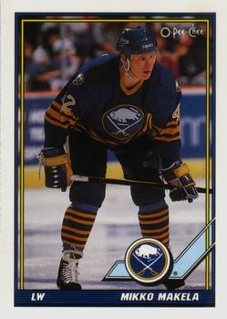 #503 Mikko Makela - Buffalo Sabres - 1991-92 O-Pee-Chee Hockey