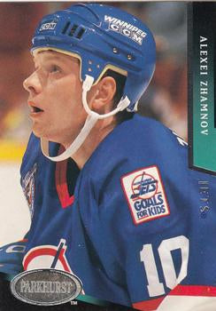 #503 Alexei Zhamnov - Winnipeg Jets - 1993-94 Parkhurst Hockey