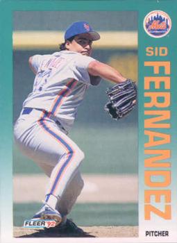 #503 Sid Fernandez - New York Mets - 1992 Fleer Baseball