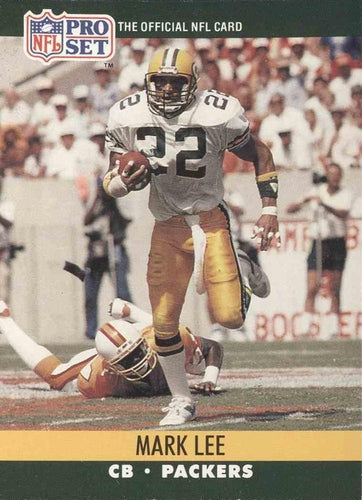 #503 Mark Lee - Green Bay Packers - 1990 Pro Set Football