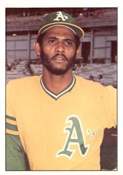 #503 Angel Mangual - Oakland Athletics - 1976 SSPC Baseball