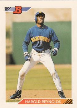 #503 Harold Reynolds - Seattle Mariners - 1992 Bowman Baseball