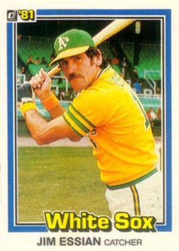 #503 Jim Essian - Chicago White Sox - 1981 Donruss Baseball
