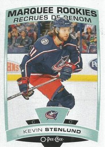 #503 Kevin Stenlund - Columbus Blue Jackets - 2019-20 O-Pee-Chee Hockey