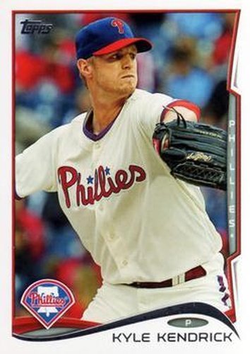 #503 Kyle Kendrick - Philadelphia Phillies - 2014 Topps Baseball