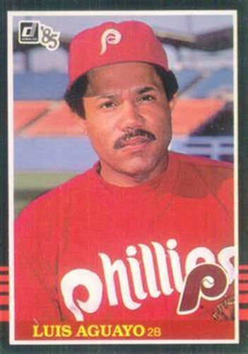 #503 Luis Aguayo - Philadelphia Phillies - 1985 Donruss Baseball