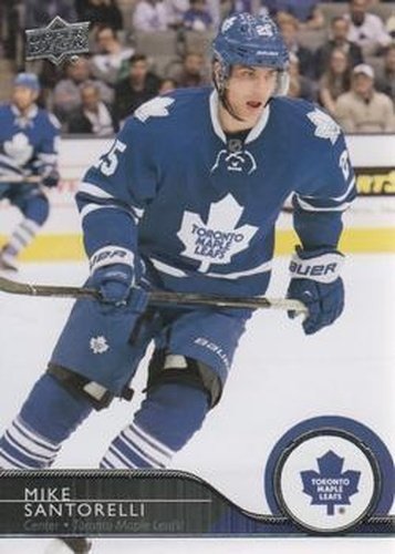 #503 Mike Santorelli - Toronto Maple Leafs - 2014-15 Upper Deck Hockey