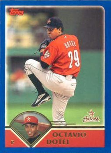 #503 Octavio Dotel - Houston Astros - 2003 Topps Baseball
