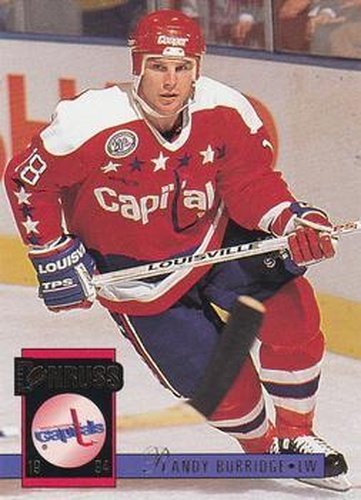#503 Randy Burridge - Washington Capitals - 1993-94 Donruss Hockey