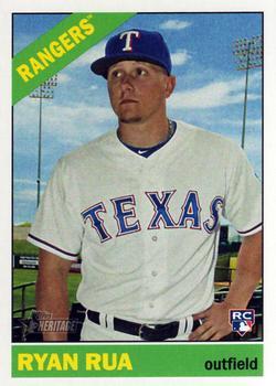 #503 Ryan Rua - Texas Rangers - 2015 Topps Heritage Baseball