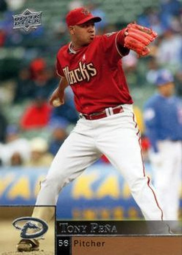 #503 Tony Pena - Arizona Diamondbacks - 2009 Upper Deck Baseball