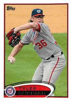 #503 Tyler Clippard - Washington Nationals - 2012 Topps Baseball