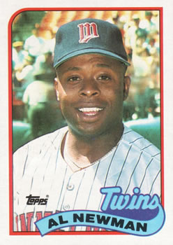 #503 Al Newman - Minnesota Twins - 1989 Topps Baseball