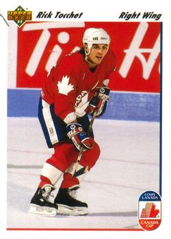 #503 Rick Tocchet - Canada - 1991-92 Upper Deck Hockey