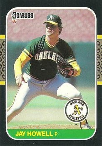 #503 Jay Howell - Oakland Athletics - 1987 Donruss Baseball