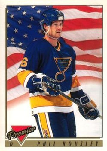 #503 Phil Housley - St. Louis Blues - 1993-94 O-Pee-Chee Premier Hockey