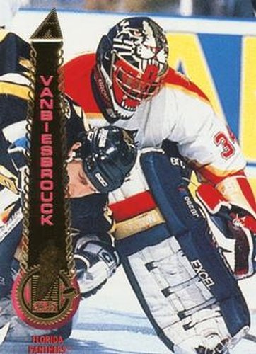 #100 John Vanbiesbrouck - Florida Panthers - 1994-95 Pinnacle Hockey