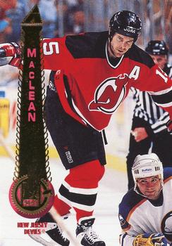 #101 John MacLean - New Jersey Devils - 1994-95 Pinnacle Hockey