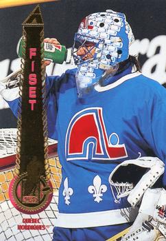 #102 Stephane Fiset - Quebec Nordiques - 1994-95 Pinnacle Hockey