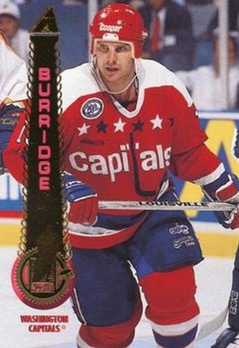 #110 Randy Burridge - Washington Capitals - 1994-95 Pinnacle Hockey