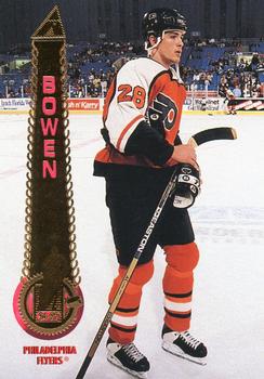 #111 Jason Bowen - Philadelphia Flyers - 1994-95 Pinnacle Hockey