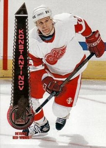 #116 Vladimir Konstantinov - Detroit Red Wings - 1994-95 Pinnacle Hockey