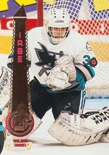 #121 Arturs Irbe - San Jose Sharks - 1994-95 Pinnacle Hockey