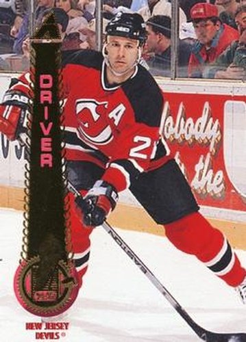 #126 Bruce Driver - New Jersey Devils - 1994-95 Pinnacle Hockey