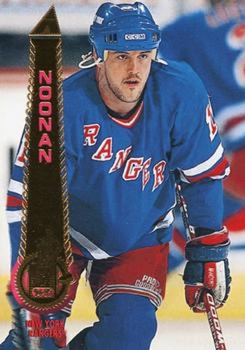 #131 Brian Noonan - New York Rangers - 1994-95 Pinnacle Hockey