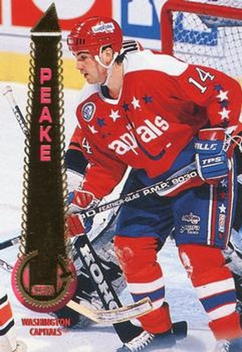 #136 Pat Peake - Washington Capitals - 1994-95 Pinnacle Hockey